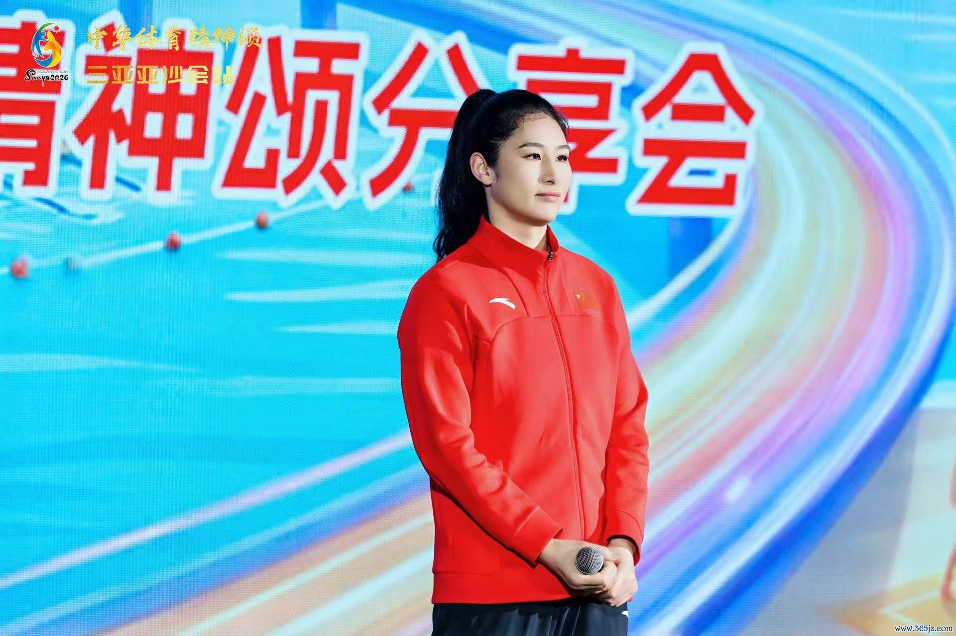 奥运冠军李倩与清华&ldquo;跃马行藏&rdquo;践诺支队代表互动